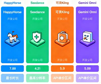 HappyHorse、Seedance、可灵、Gemini Omni：2026 年视频大模型深度横评