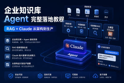 企业知识库 Agent 完整落地教程:RAG + Claude 从架构到生产
