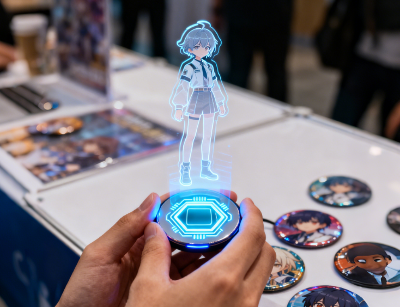 灵矽 AI 赋能电子吧唧：让二次元热爱，从 “静态收藏” 到 “随身伙伴”