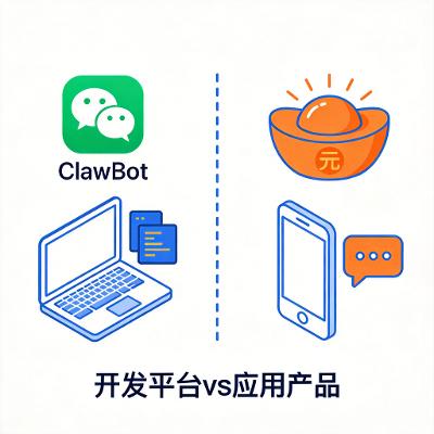 微信ClawBot（龙虾插件）到底是什么，与微信里“元宝”有什么区别？