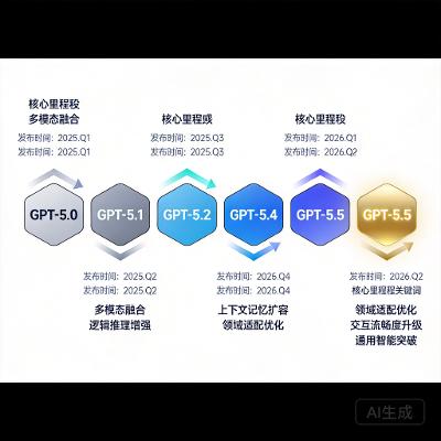 从 GPT-5.4 到 GPT-5.5：编程能力质的飞跃、100 万 token 上下文与自我优化——版本迭代完全解读