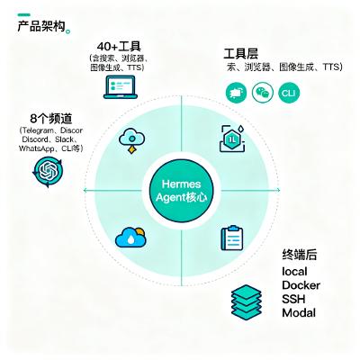 Hermes Agent 完整配置教程：从安装到 40+ 工具全开，30 分钟跑通